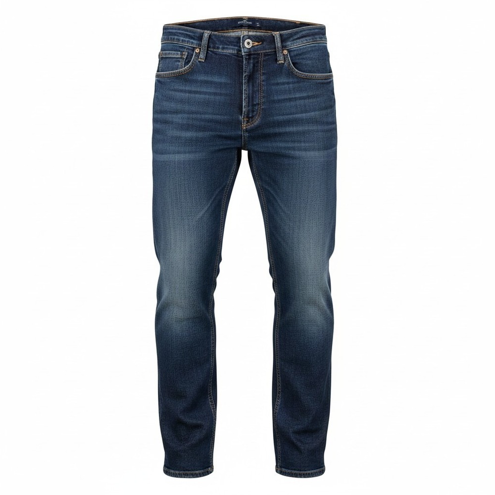 Hollister Mens Slim Straight Advanced Stretch Utility Jeans Blue Wash Size 32x30